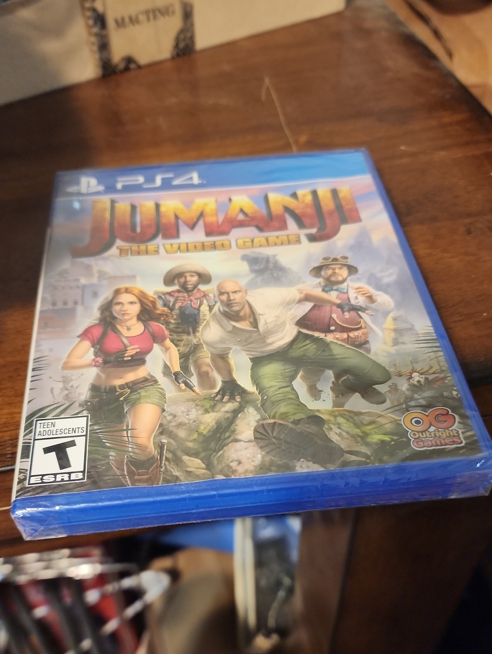 Jumanji: The Video Game (PS4) - Blue Case by